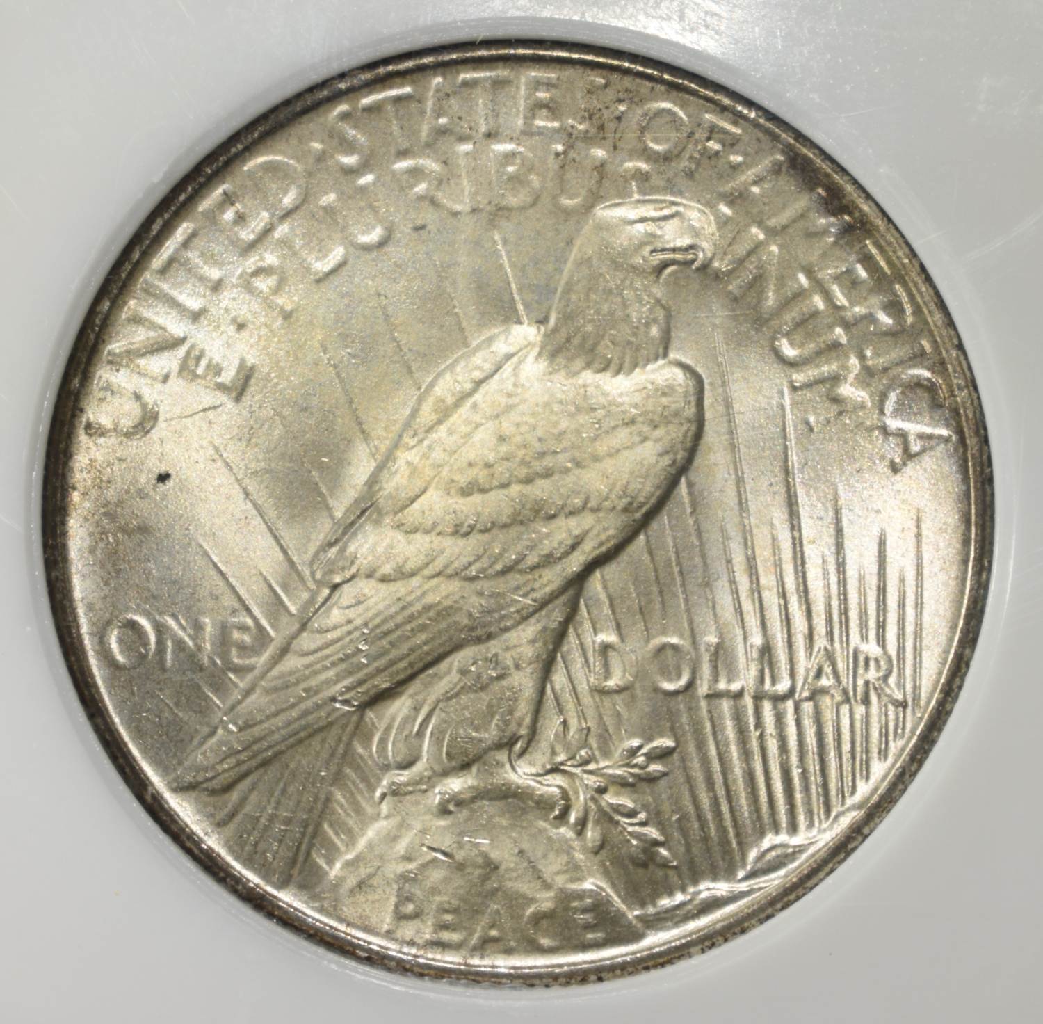 1935 PEACE DOLLAR PCI CH BU