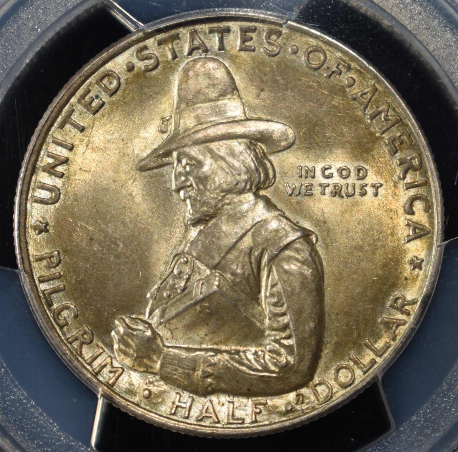1920 50C COMMEM PILGRIM PCGS MS62