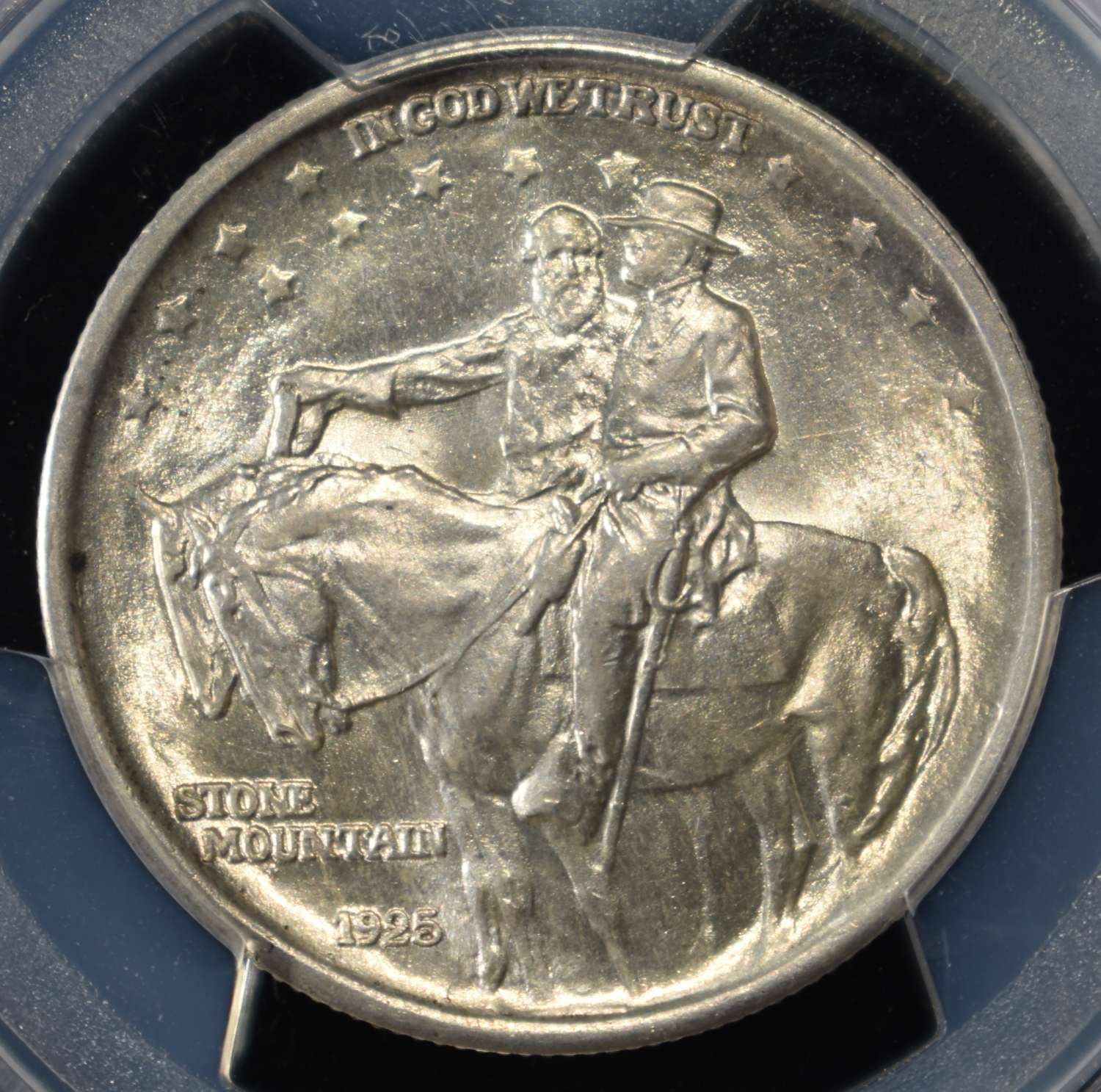 1925 50C COMMEM STONE MOUNTAIN PCGS MS63