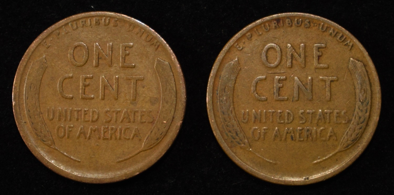 (91) WHEAT CENTS FROM THE 20'S