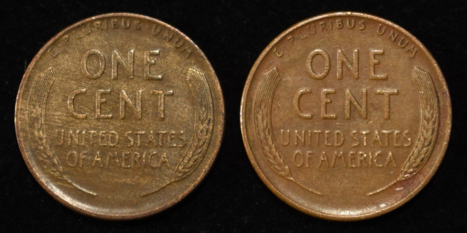 (250) WHEAT CENTS FROM THE 1930'S