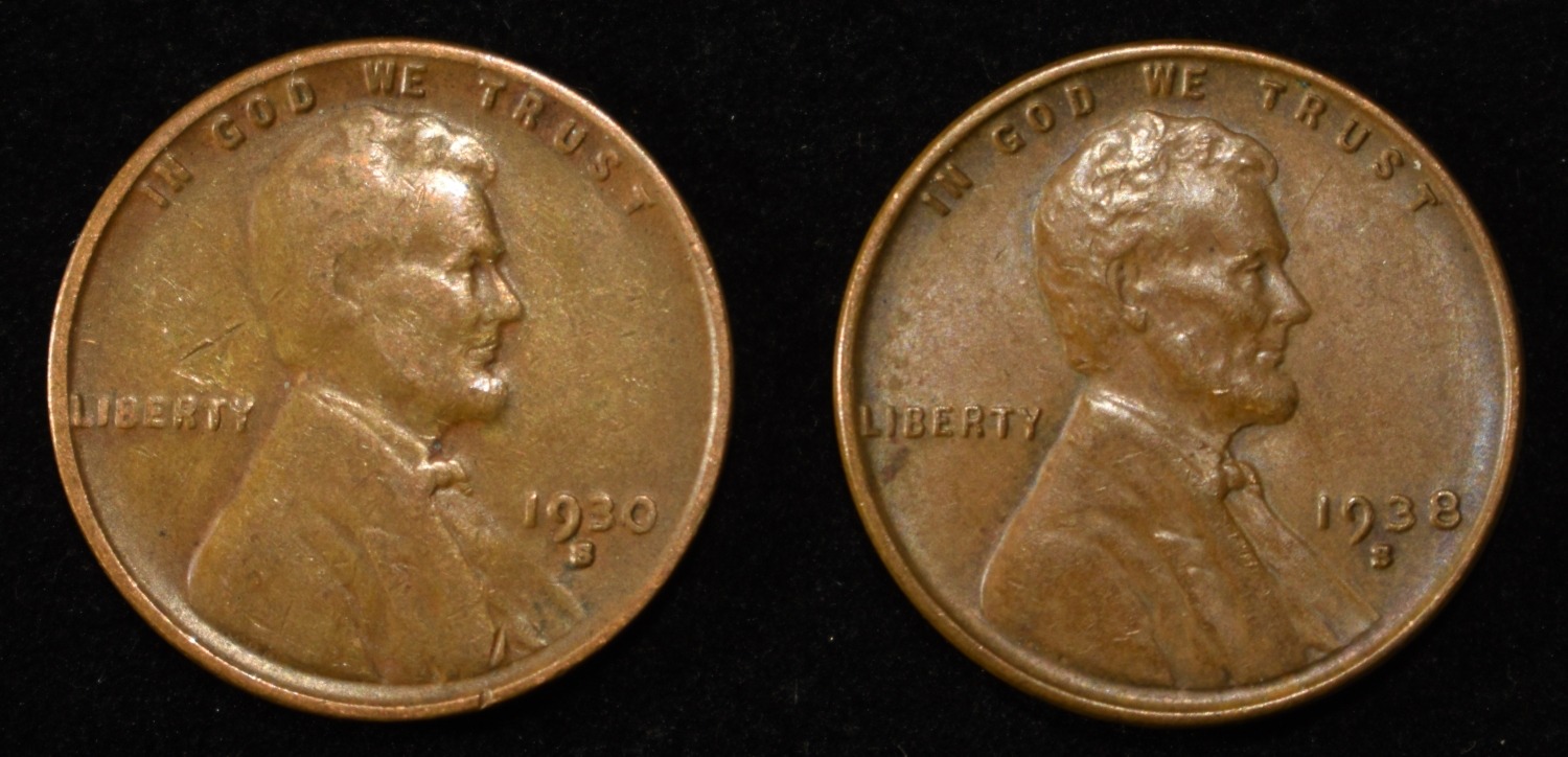 200 "S" MINT WHEAT CENTS
