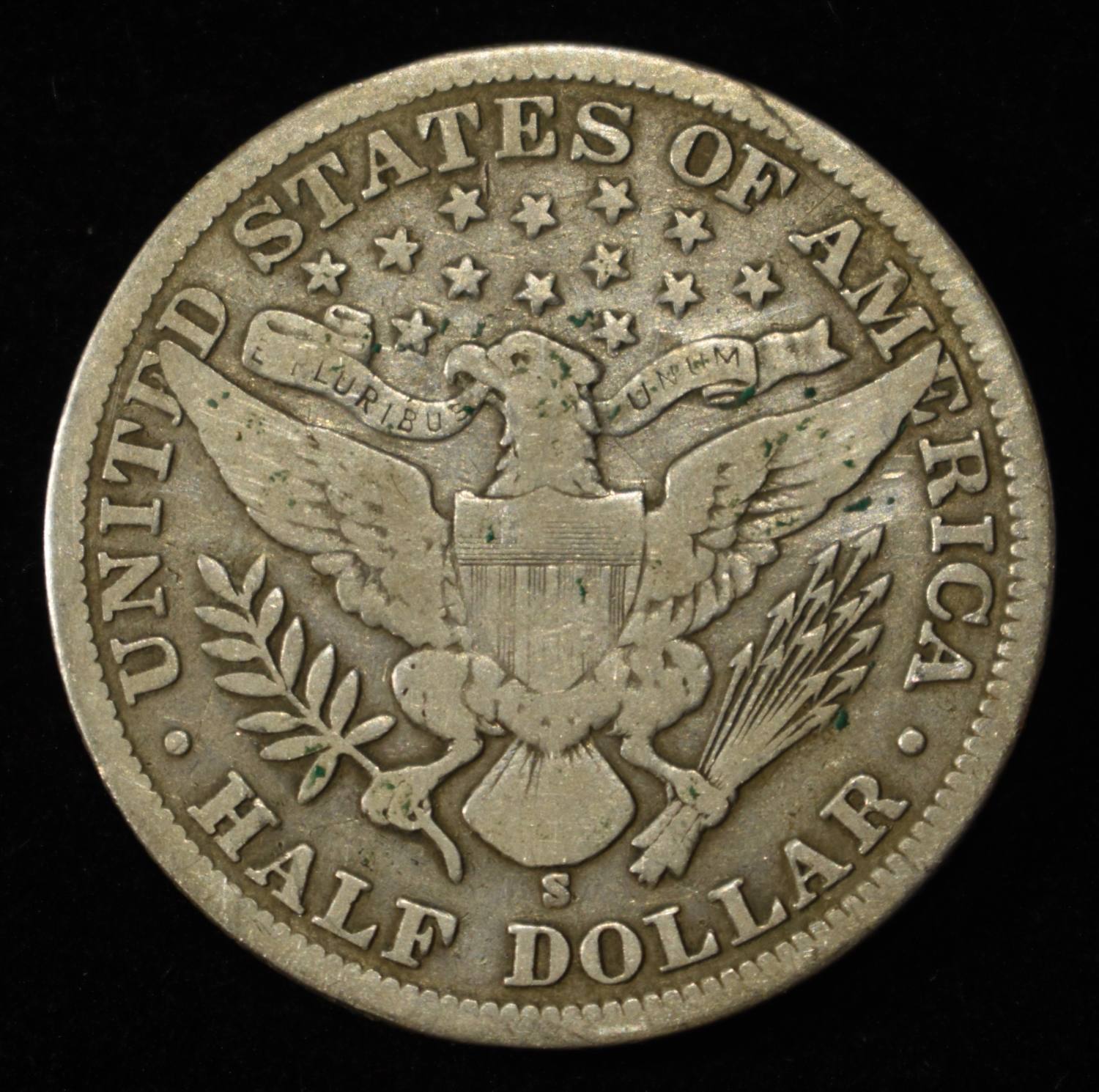 1901-S BARBER HALF DOLLAR VG/F