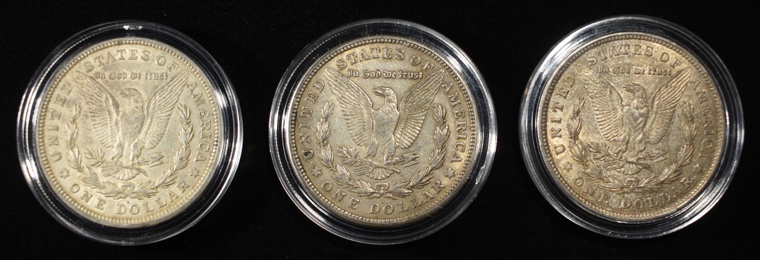 1921-P,D,S MORGAN DOLLAR