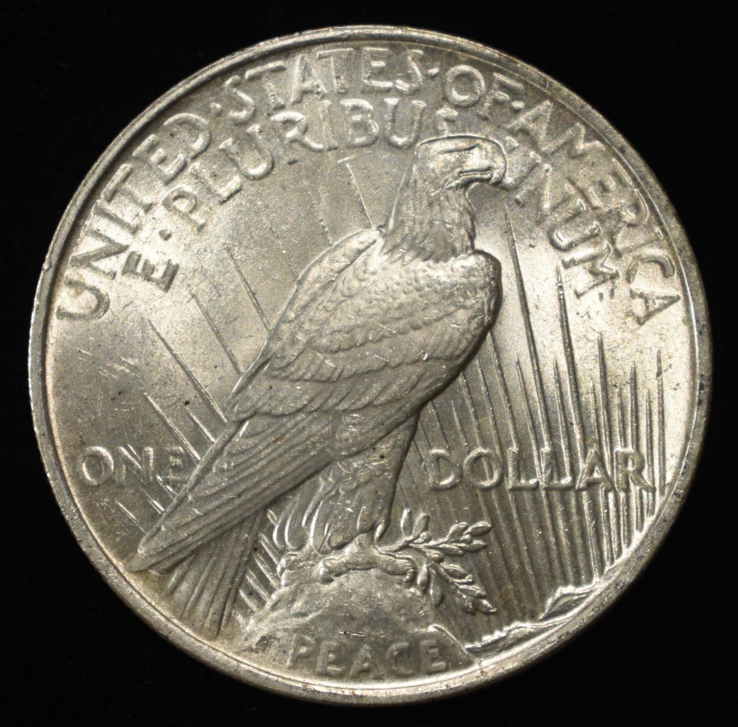 1924 PEACE DOLLAR BU