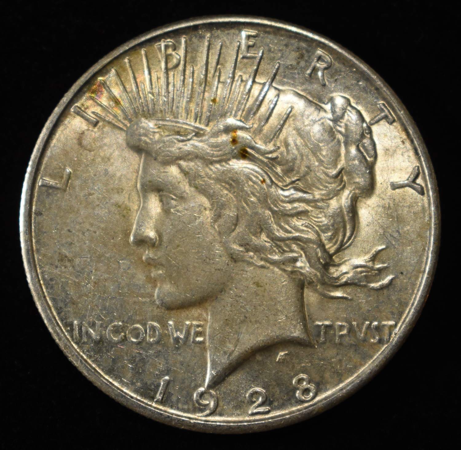 1928-S PEACE DOLLAR CH AU