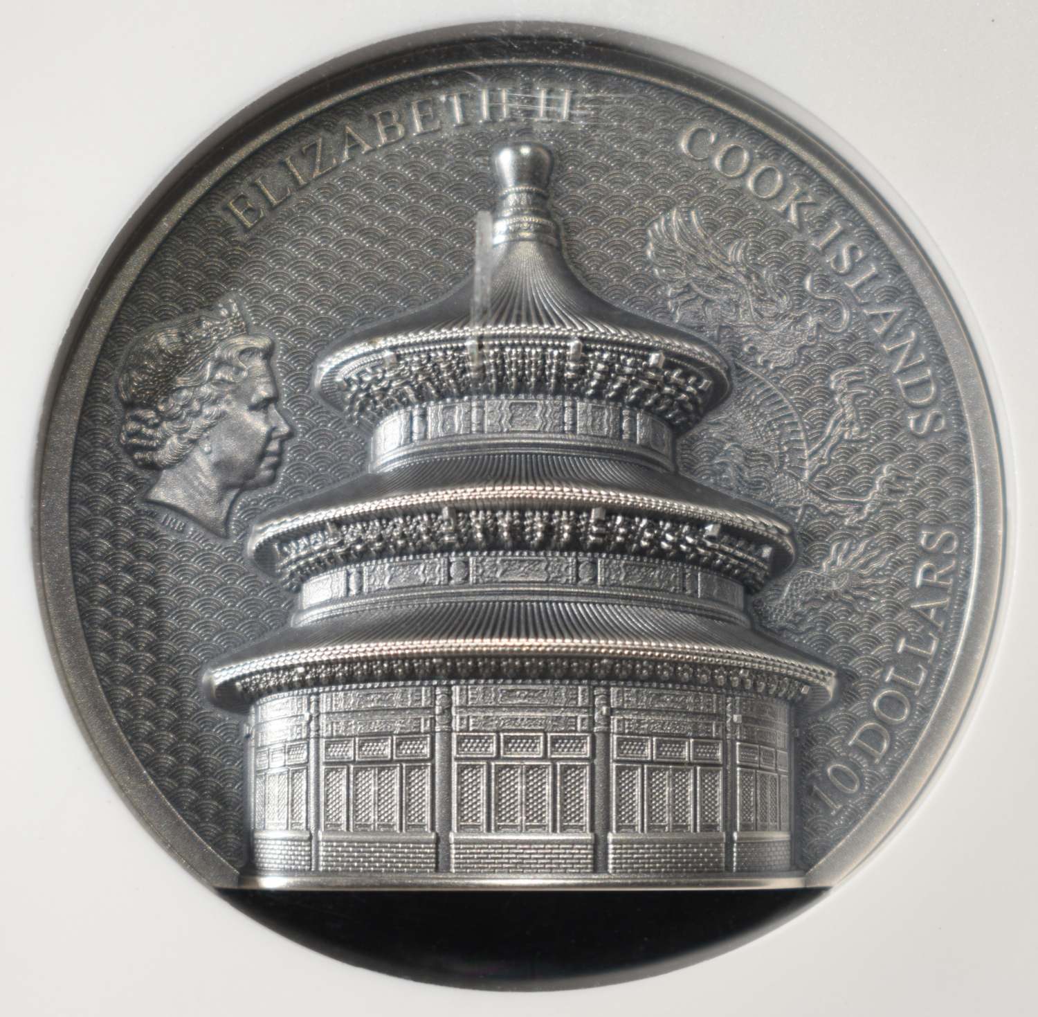 2023 COOK ISLANDS BEIJING TEMPLE NGC MS-70