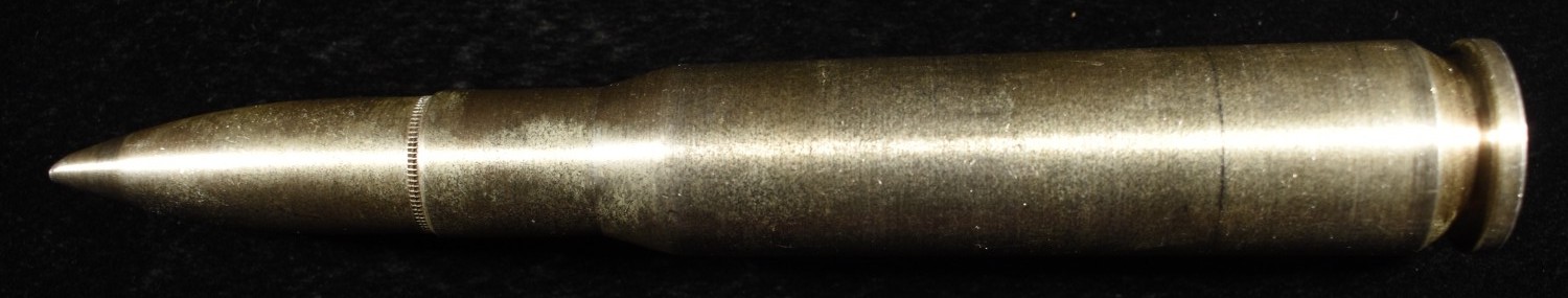 CALIBER .50 BMG AP 10 OZ .999 SILVER BULLET