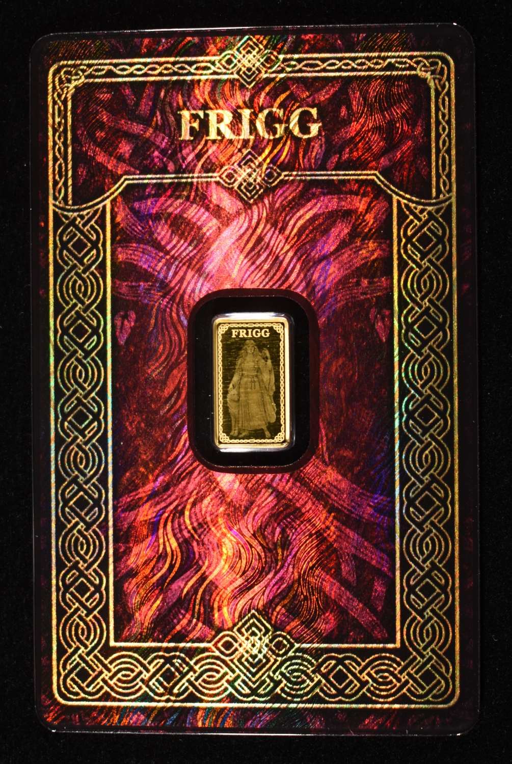 FRIGG 1/100TH OZ .9999 GOLD BAR