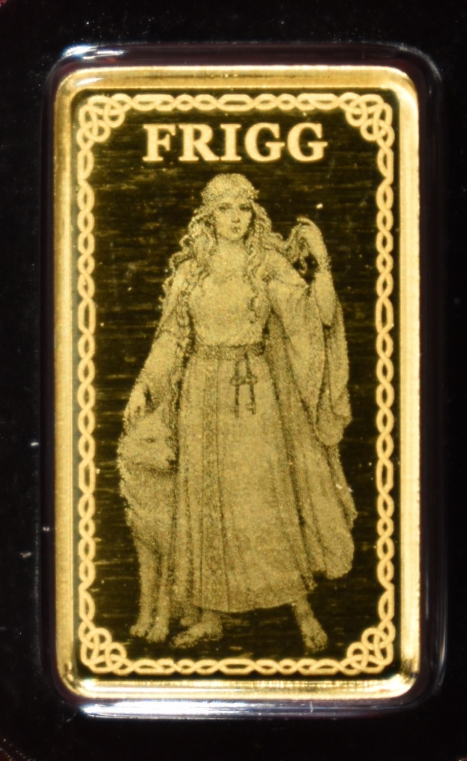 FRIGG 1/100TH OZ .9999 GOLD BAR