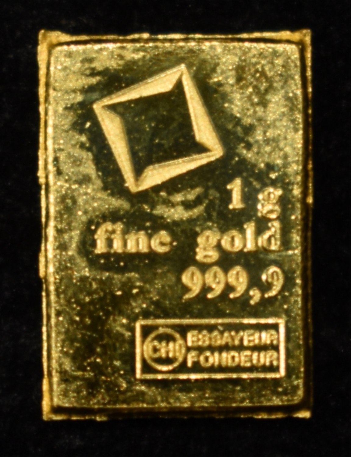 1 GRAM .9999 GOLD BAR