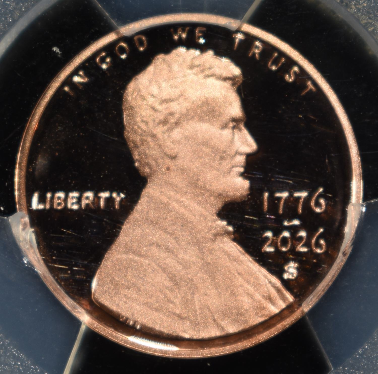 2026-S LINCOLN SHIELD CENT PCGS PR-70 RD DCAM
