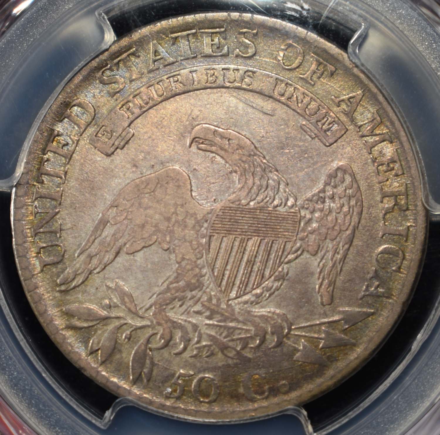 1811 BUST HALF DOLLAR PCGS VF-35 SMALL 8