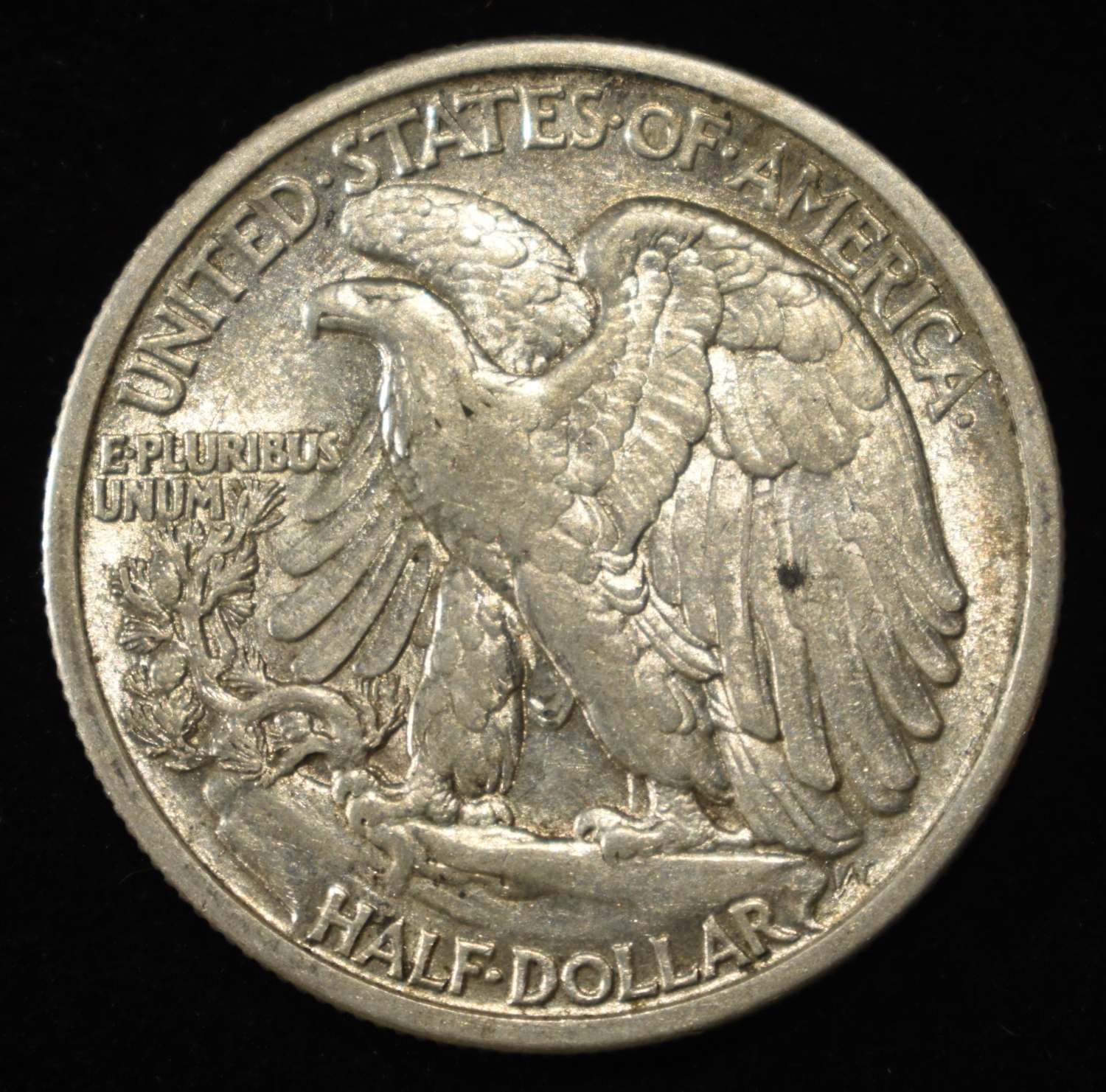 1917-D OBV. WALKING LIBERTY HALF DOLLAR AU
