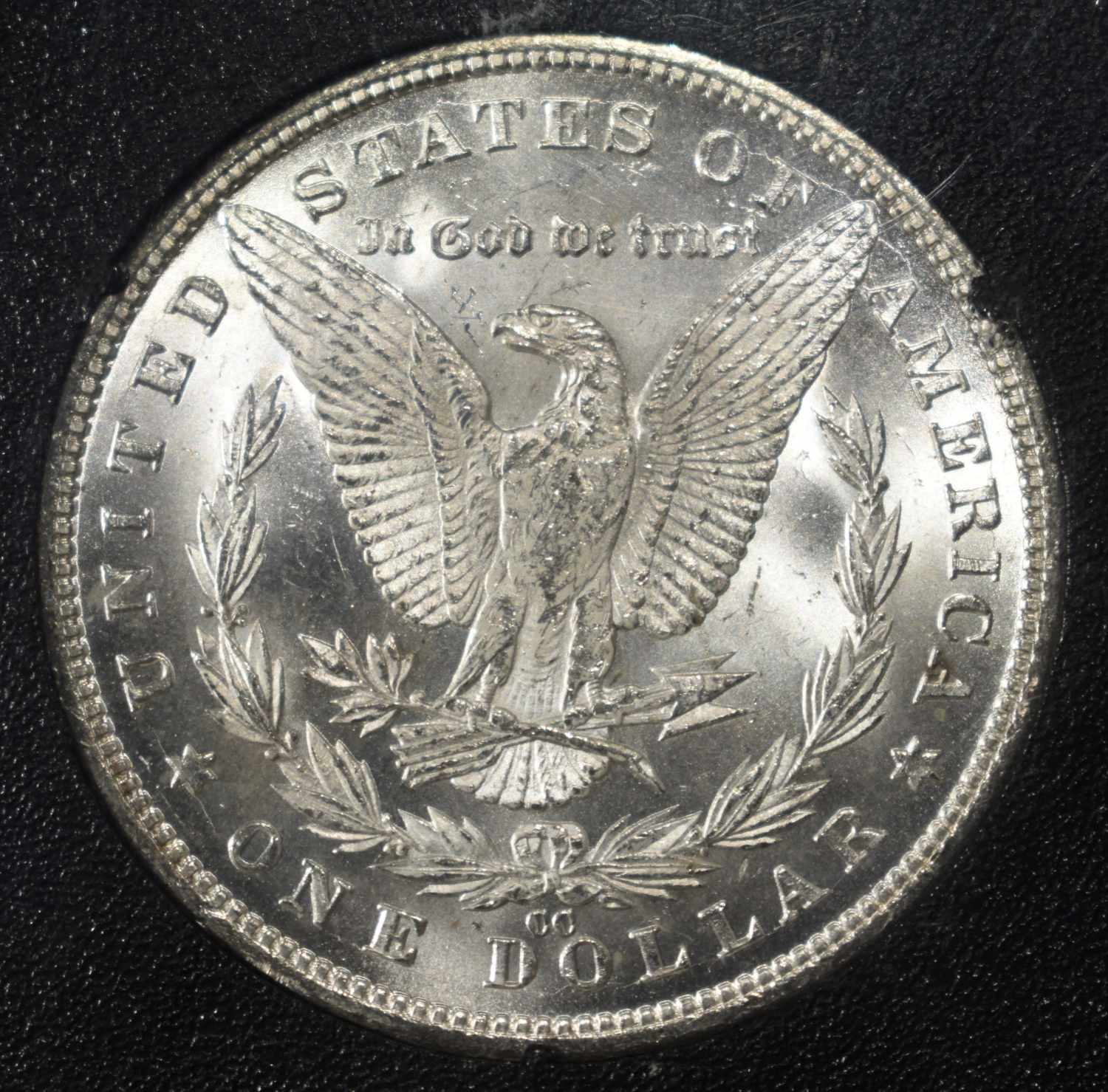 1890-CC GSA HOARD MORGAN DOLLAR NGC MS-62