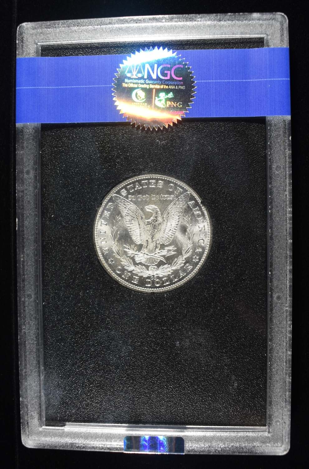 1890-CC GSA HOARD MORGAN DOLLAR NGC MS-62