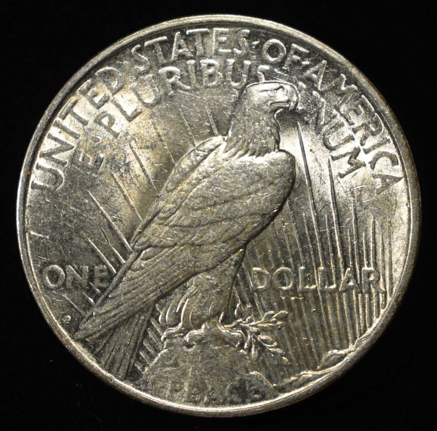 1922-D PEACE DOLLAR CH AU