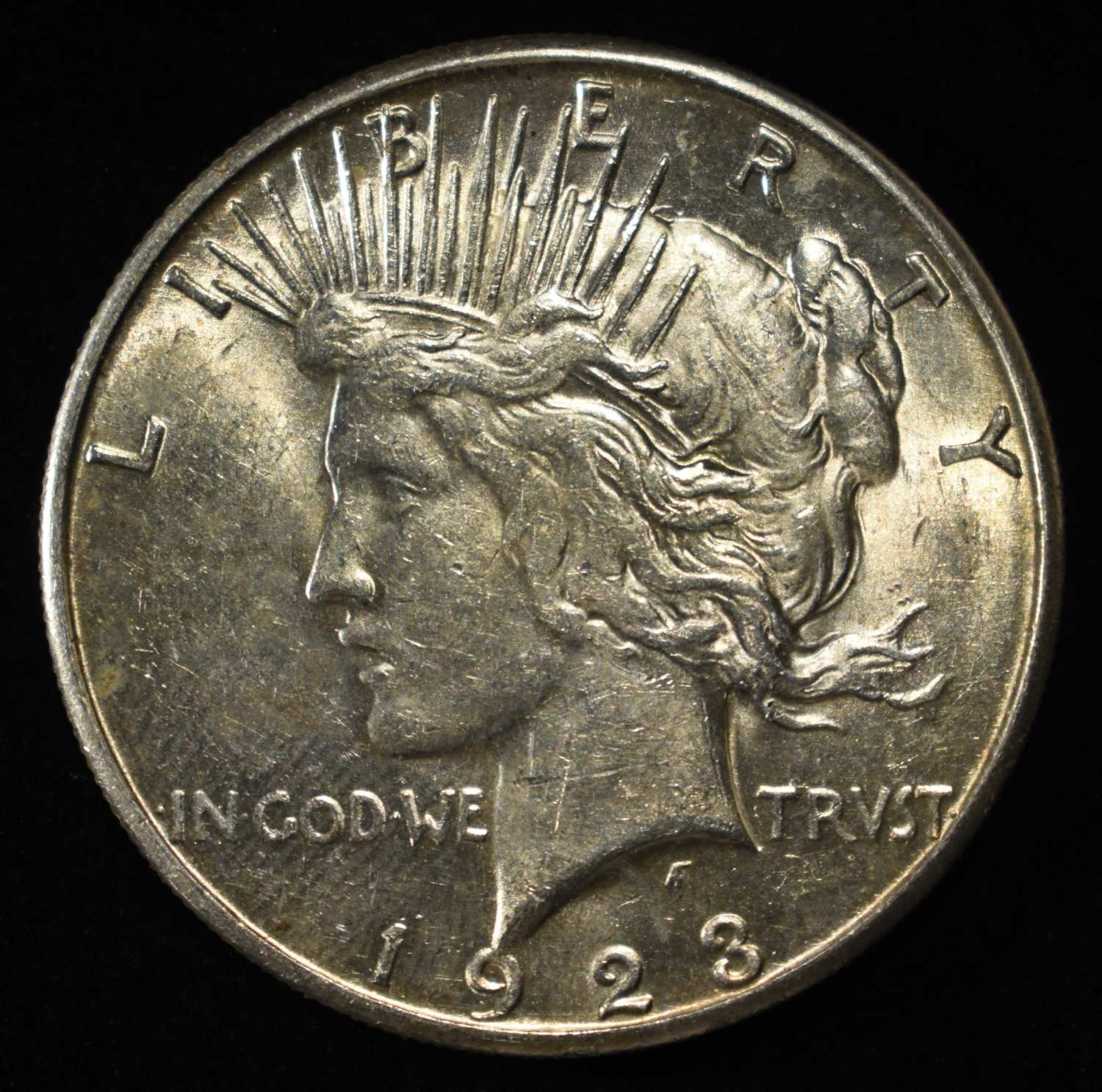 1923-S PEACE DOLLAR BU
