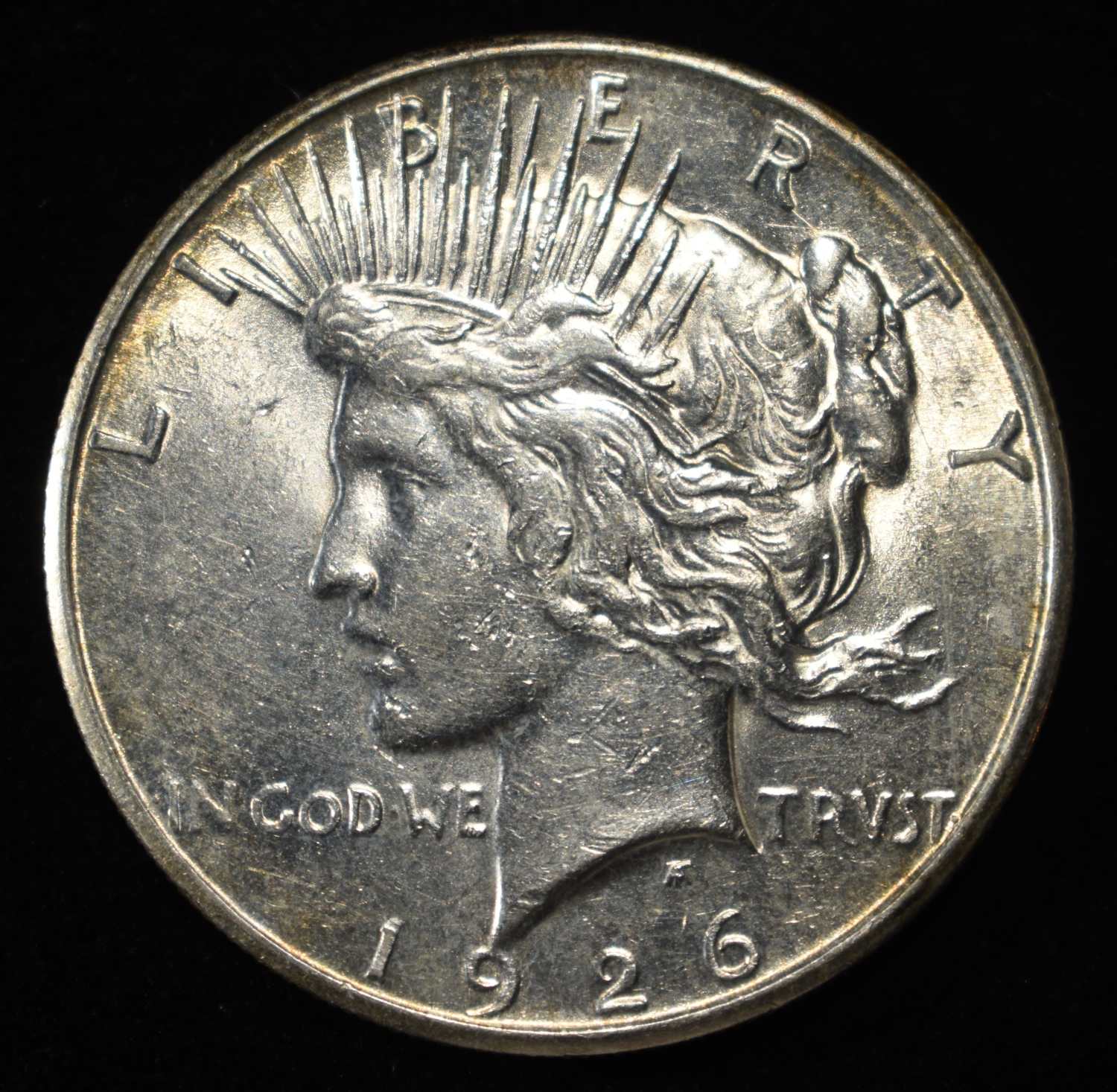 1926-S PEACE DOLLAR AU/BU