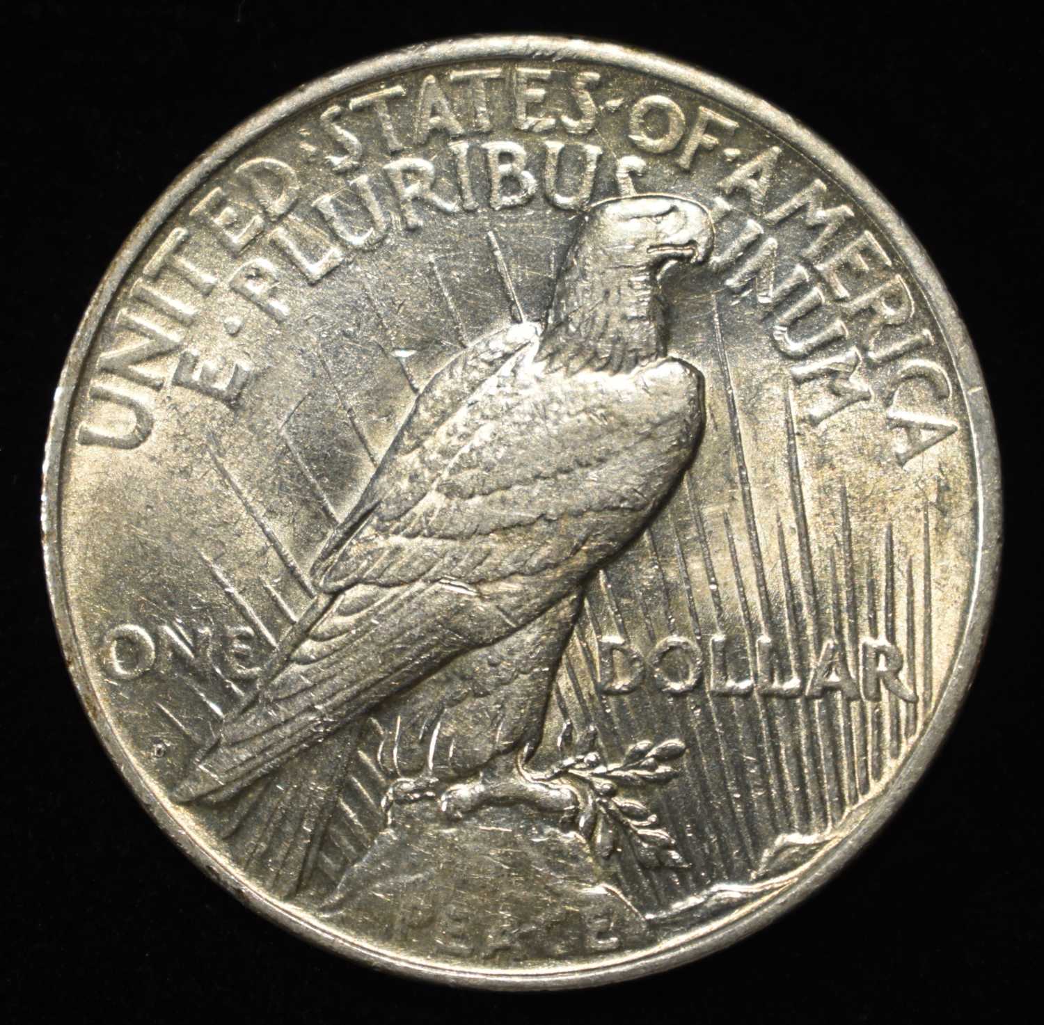 1927-D PEACE DOLLAR AU