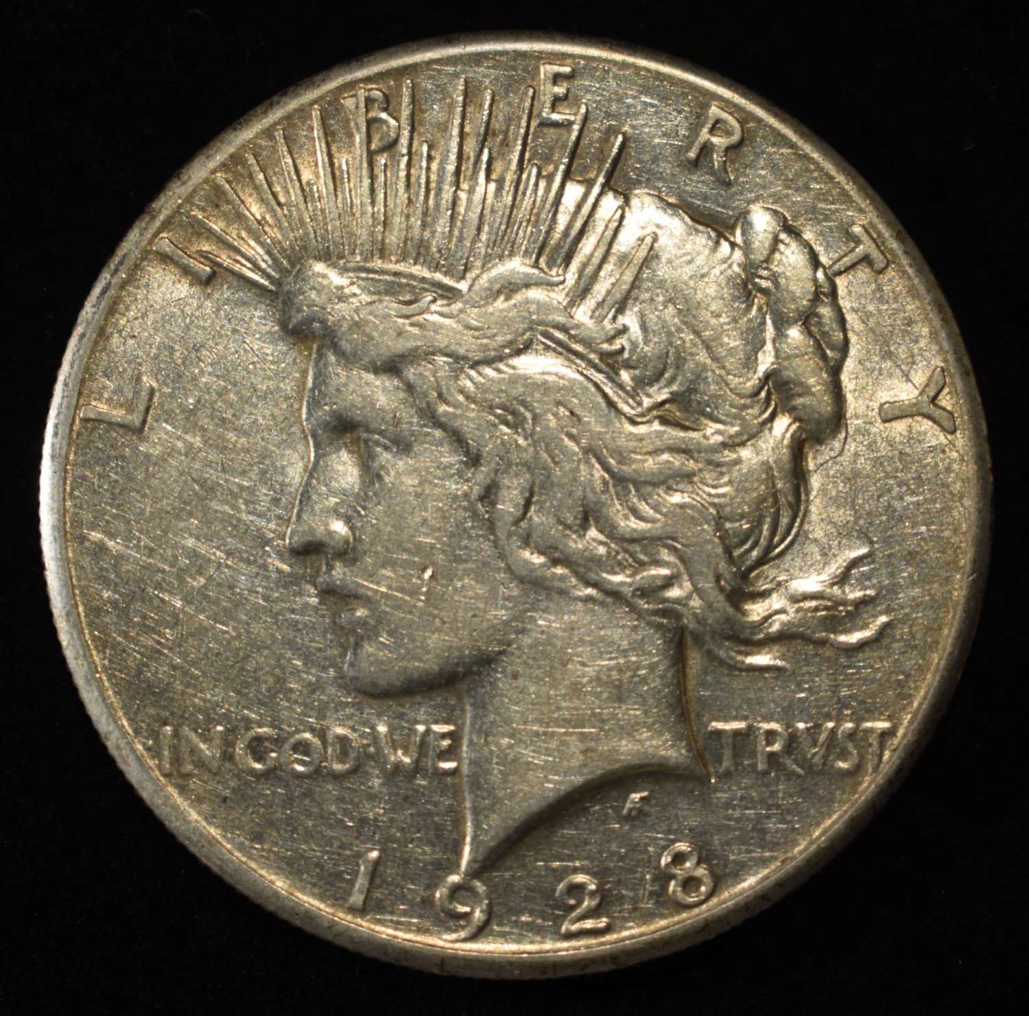 1928 PEACE DOLLAR XF