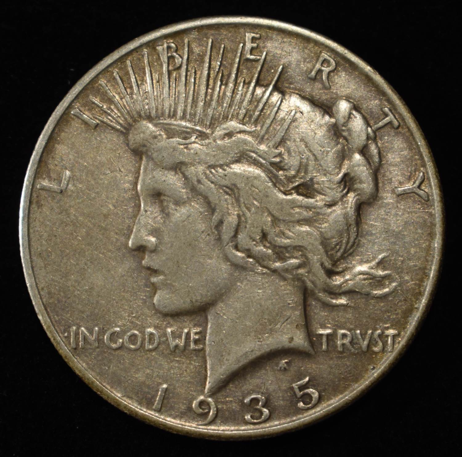 1935-S PEACE DOLLAR VF