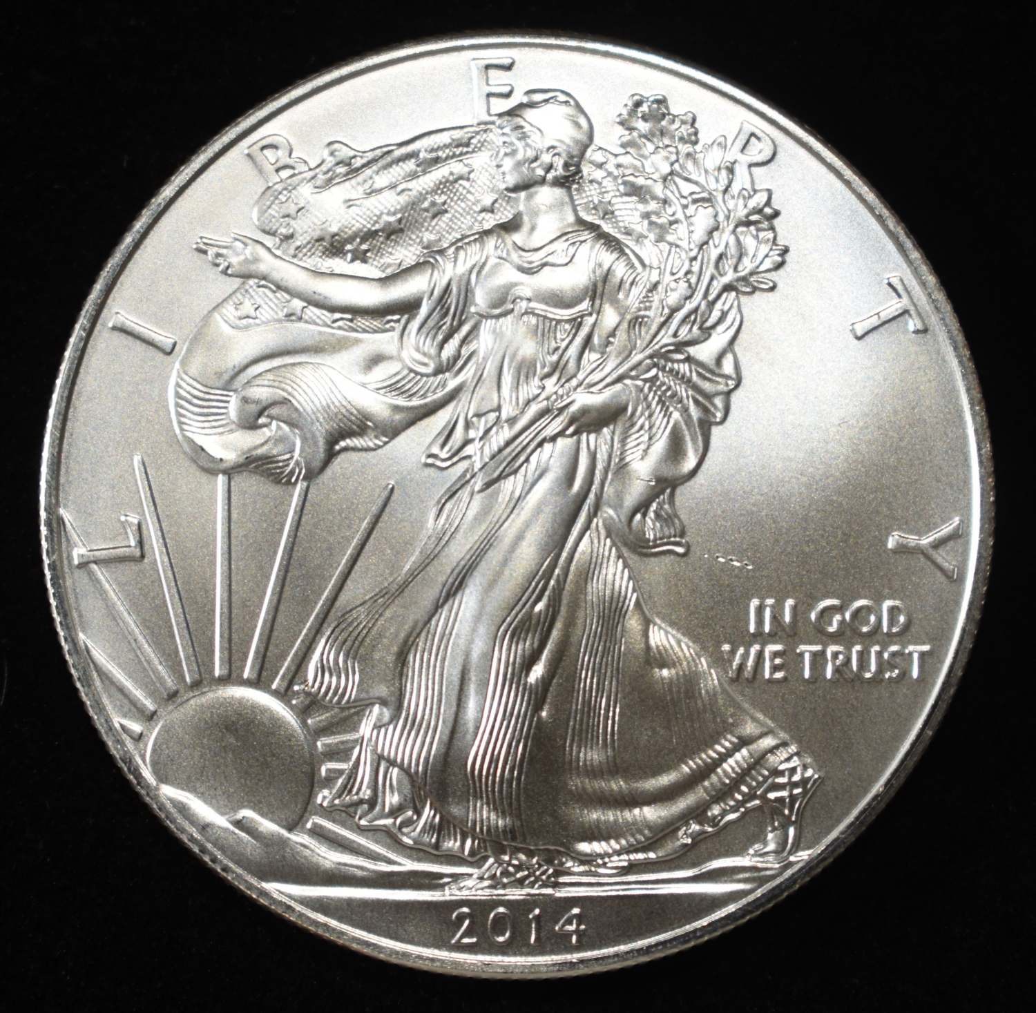 2014 AMERICAN SILVER EAGLE