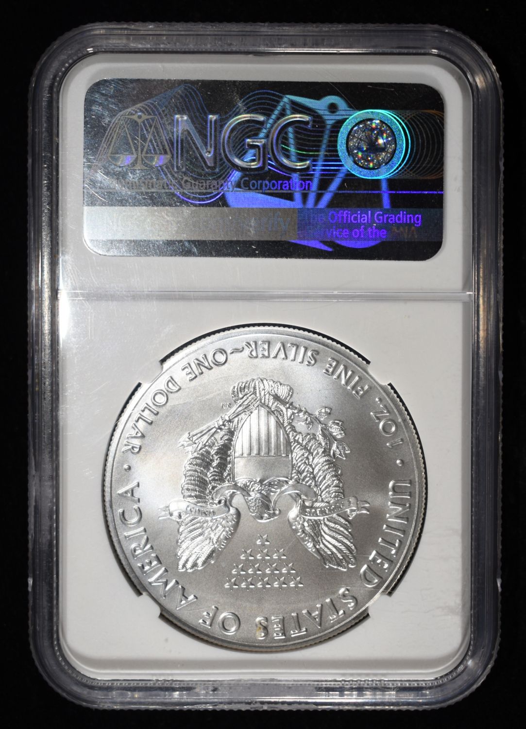 2021 AMERICAN SILVER EAGLE NGC MS70