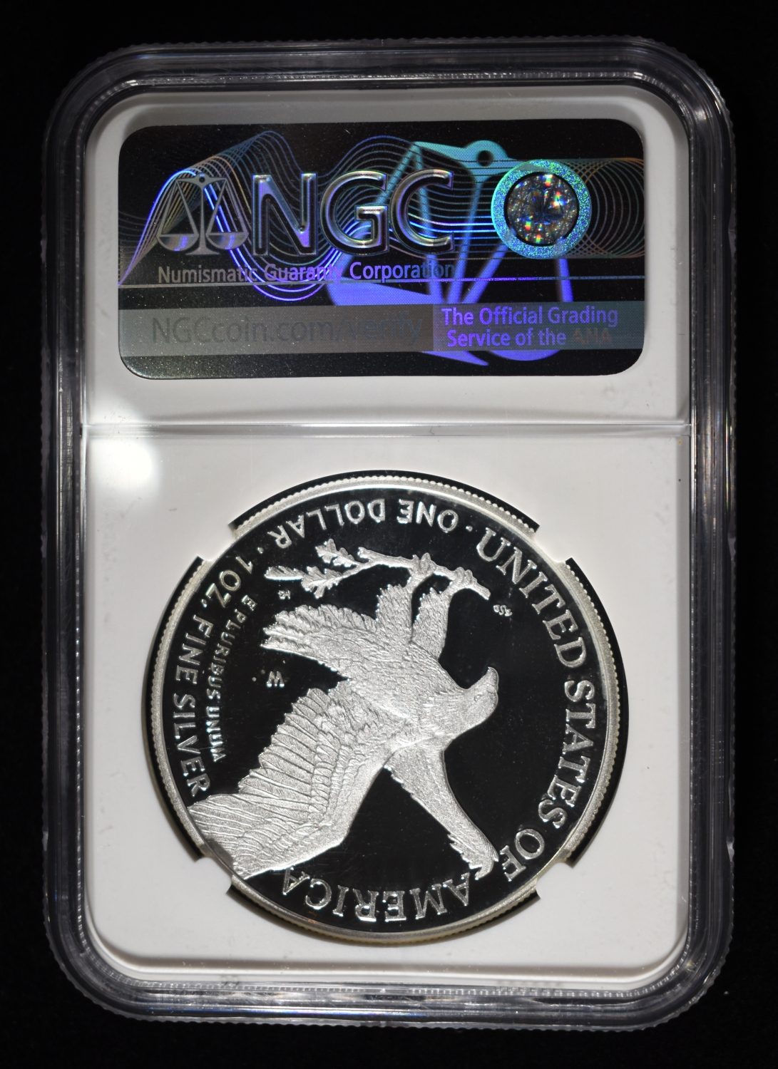 2021-W T-2 PROOF SILVER EAGLE NGC PF-70 ULTRA CAM