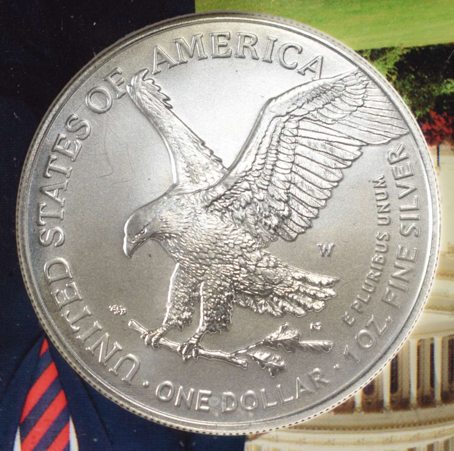 2023 W BURNISHED AMERICAN SILVER EAGLE MS 70 NGC
