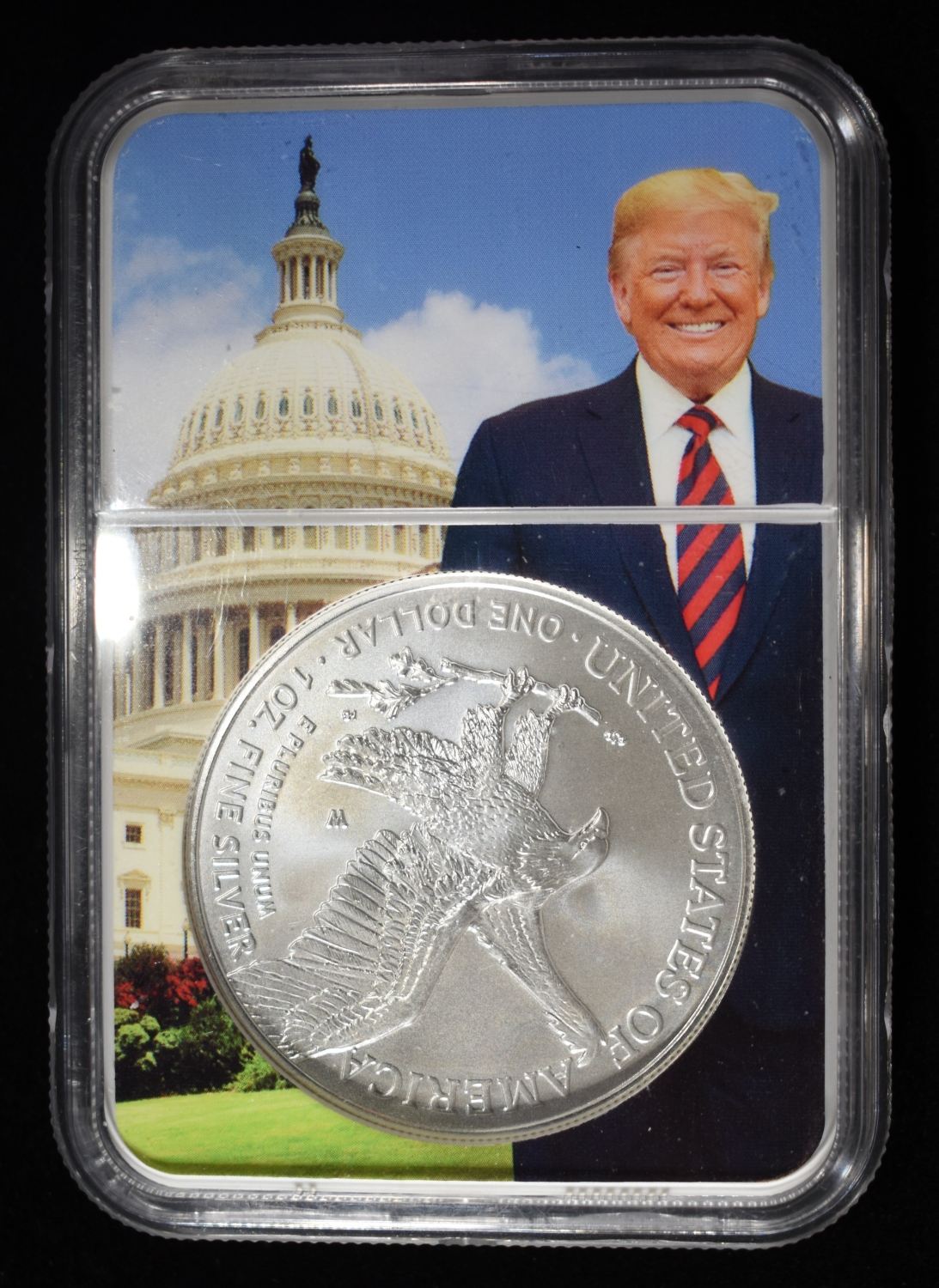 2023 W BURNISHED AMERICAN SILVER EAGLE MS 70 NGC