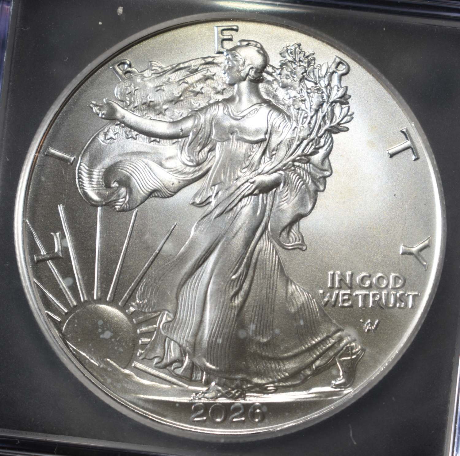 2026 AMERICAN SILVER EAGLE ICG MS70