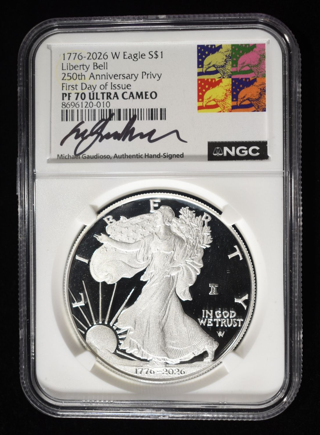1776-2026-W ASE $1 LIBERTY BELL NGC PF70 UCAM