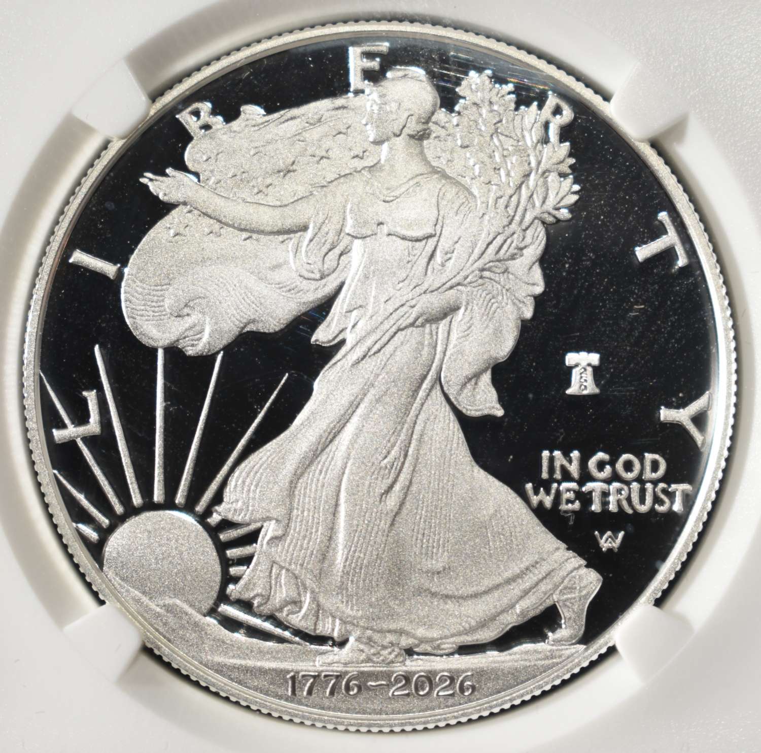 1776-2026-W ASE $1 LIBERTY BELL NGC PF70 UCAM