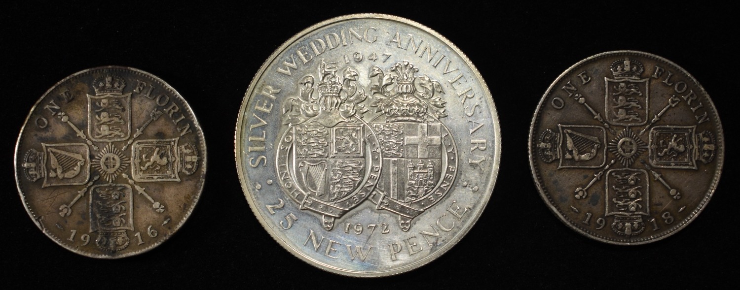 UNITED KINGDOM SILVER COIN LOT 92.5% ASW 1.51