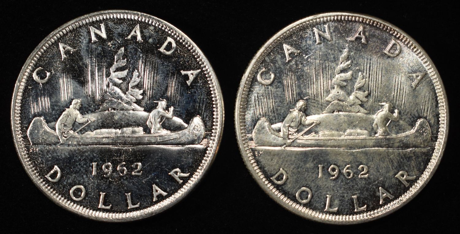 (2)80% SILVER CANADIAN DOLLARS