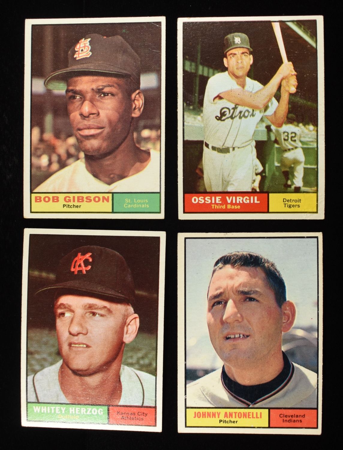1961 TOPPS MLB #211 & 25 COMMON CARDS