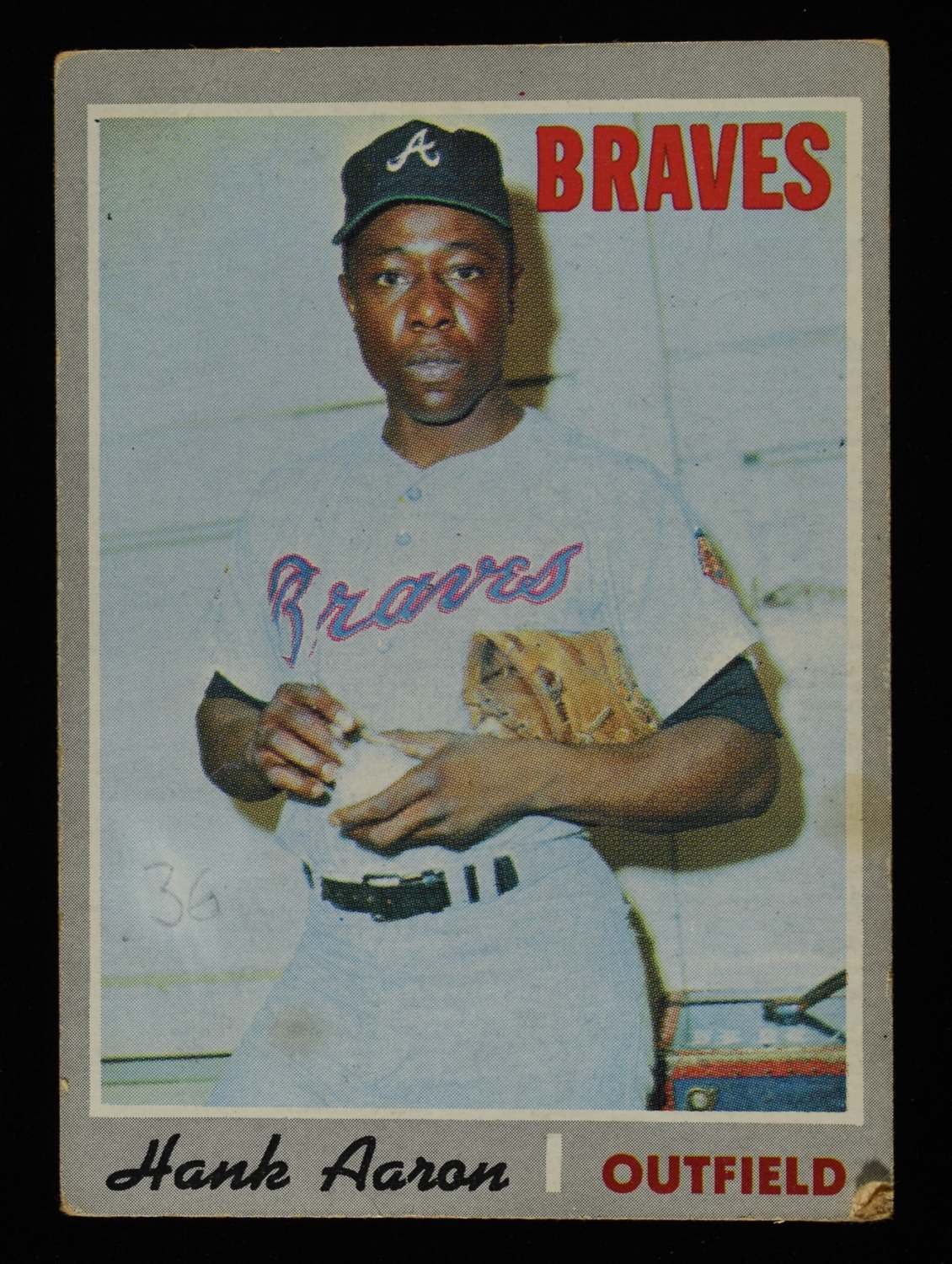 1970 TOPPS #500 HANK AARON BASEBALL CARD