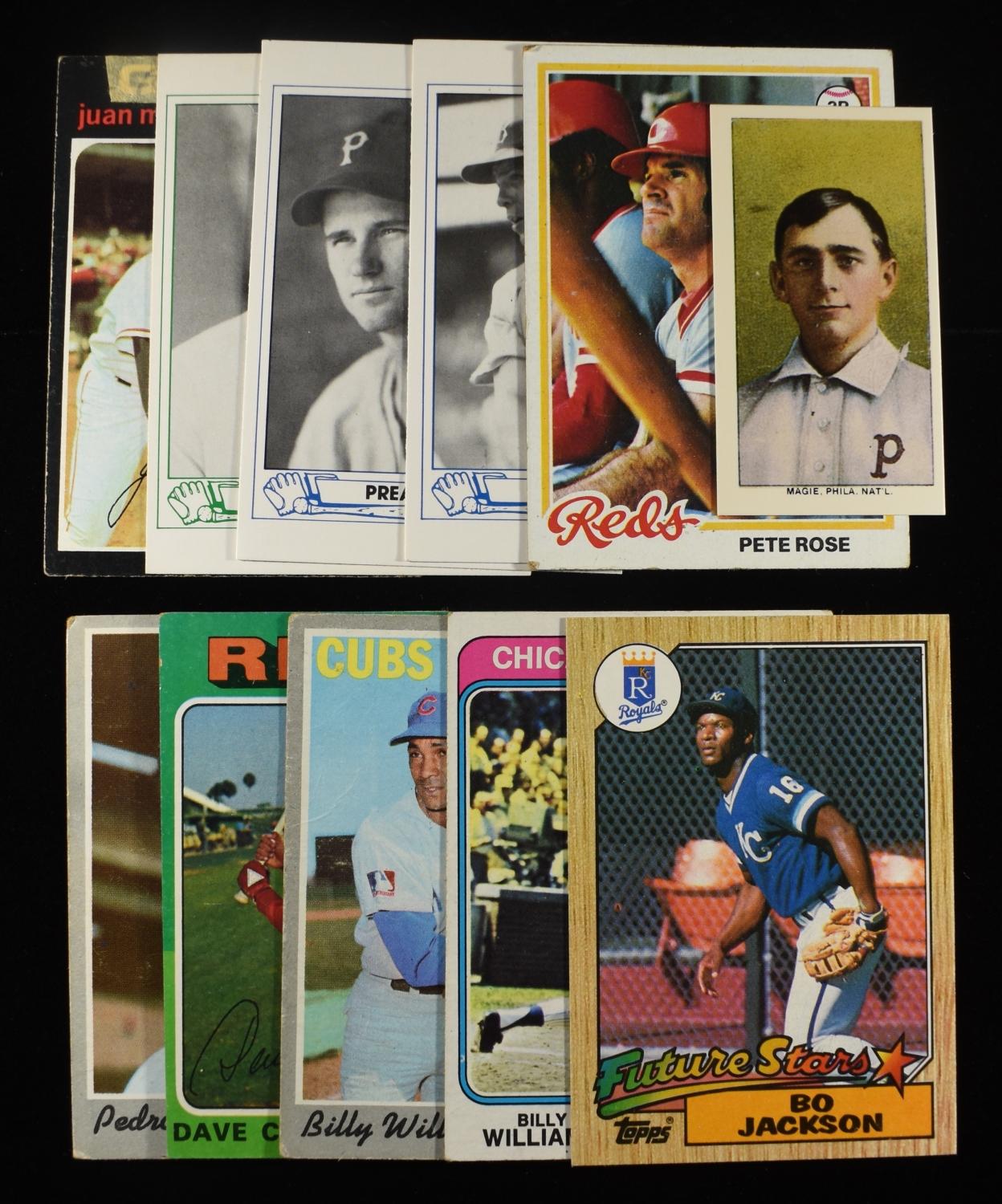(11) BASEBALL CARDS COLLECTORS LOT