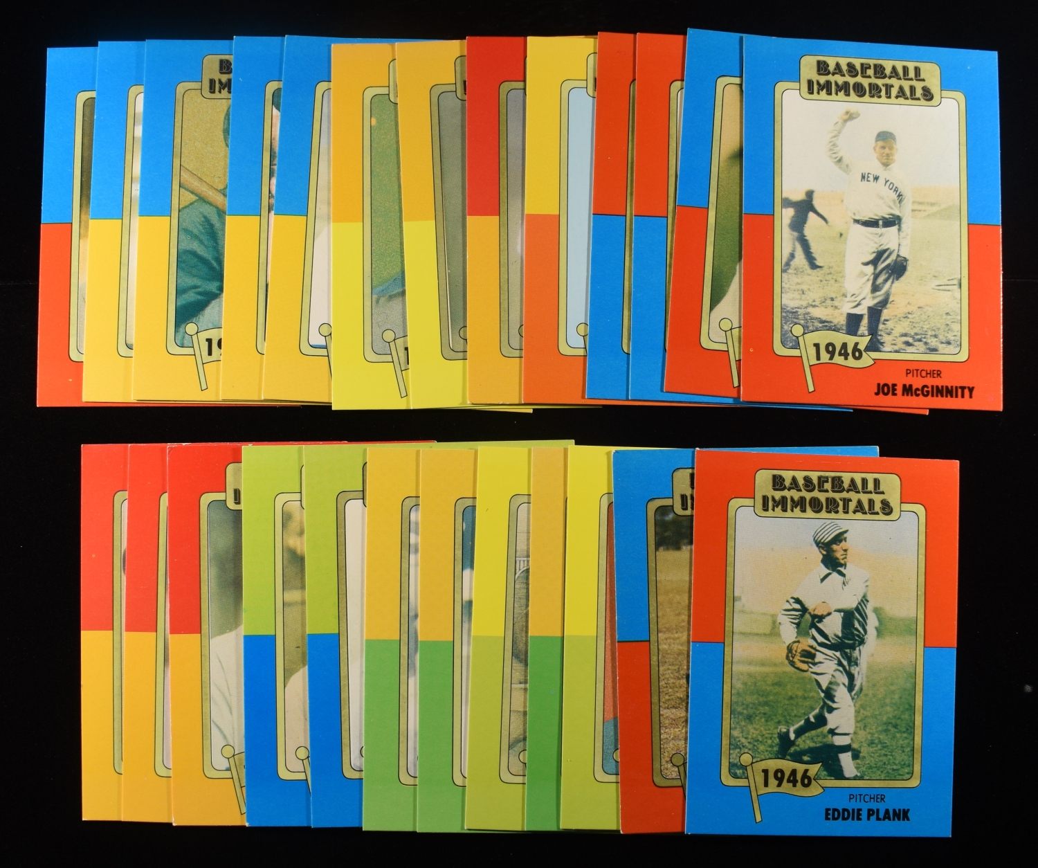 (25) BASEBALL IMMORTALS CARDS COLLECTORS LOT