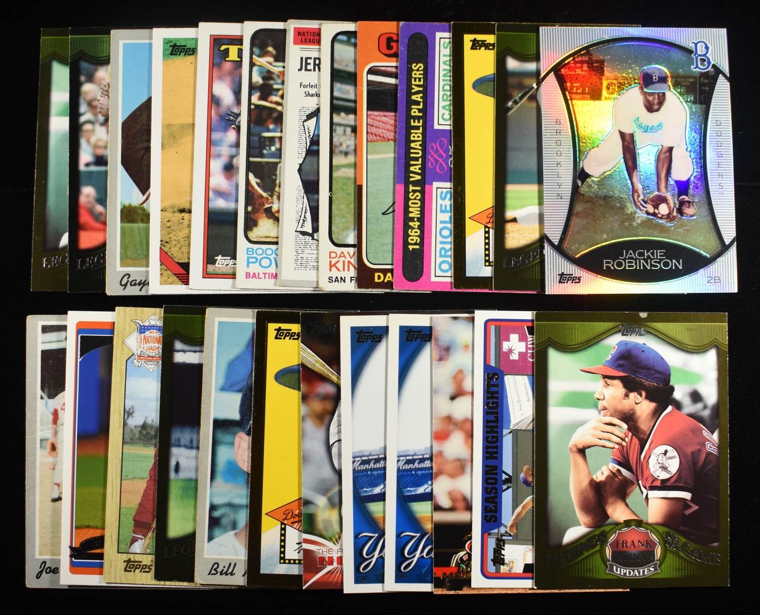 (25) BASEBALL CARDS COLLECTORS LOT