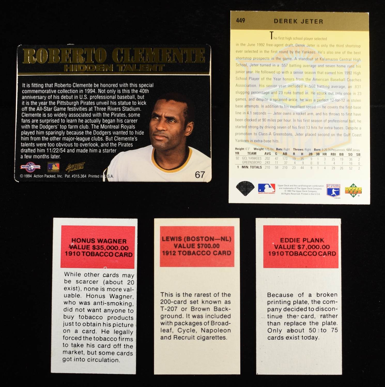 (11) BASEBALL CARDS COLLECTORS LOT