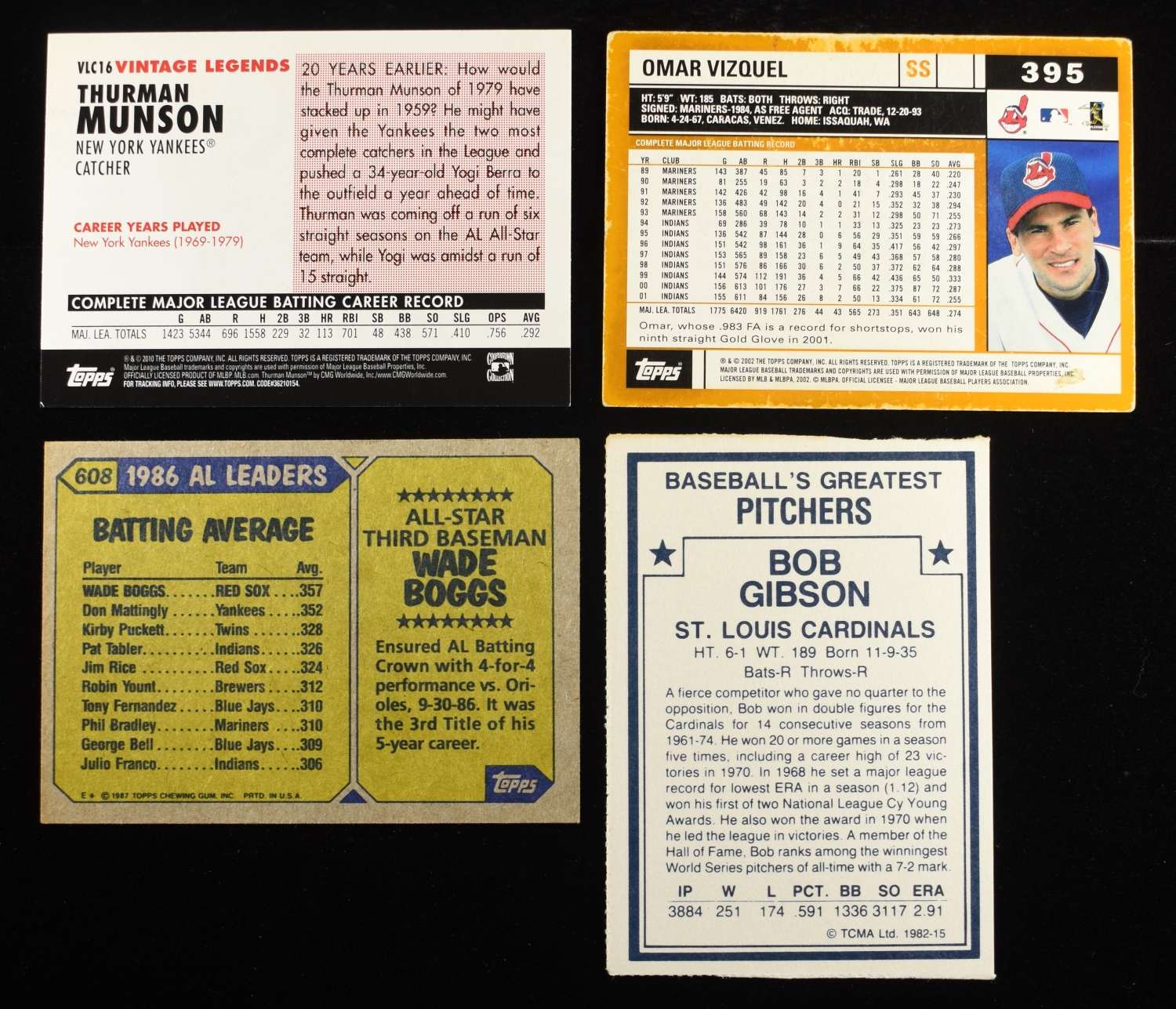 (1) FOOTBALL & (33) BASEBALL CARDS COLLECTORS LOT