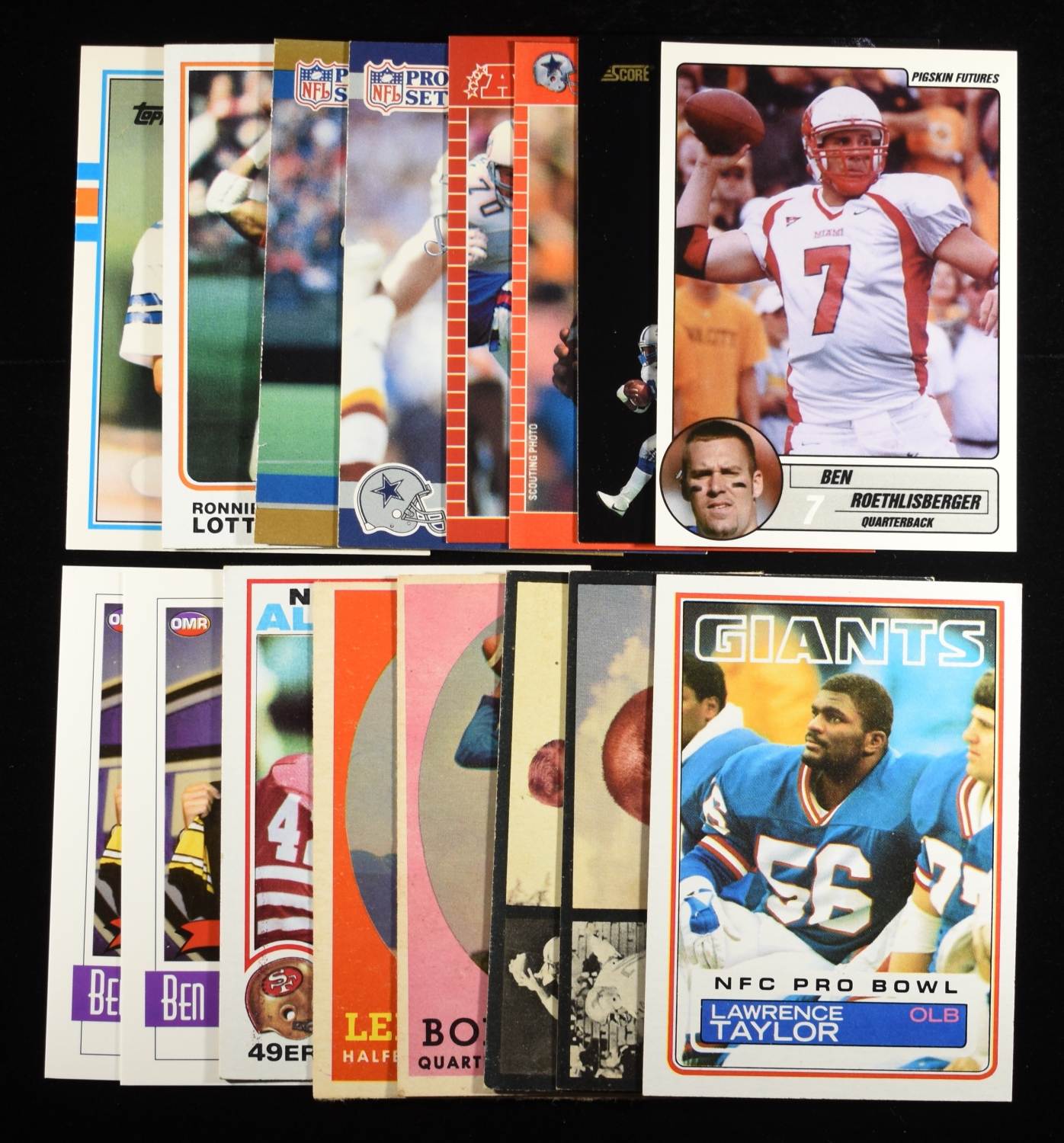(16) FOOTBALL CARDS