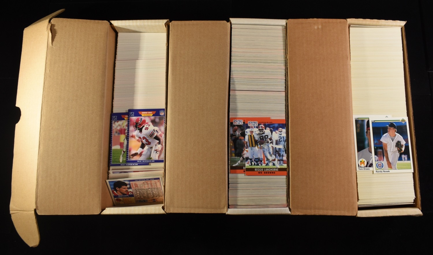 1990 UD BASEBALL & 1989 & 1990 PRO SET FOOTBALL CO