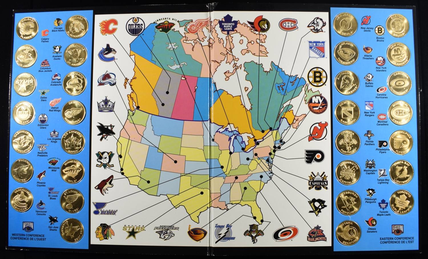 NHL COMMEM COLLECTORS ALBUM