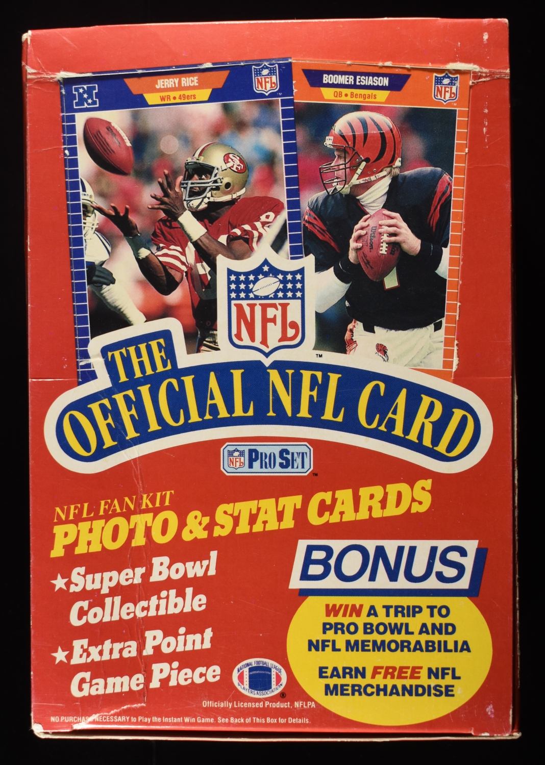 NFL FAN KIT NFL PRO SET FULL BOX