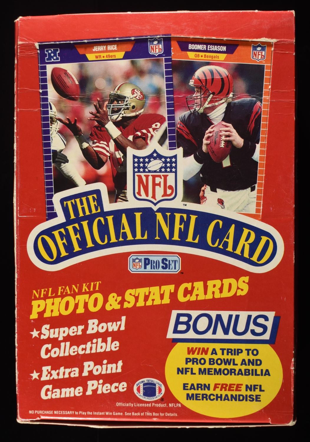 NFL FAN KIT NFL PRO SET FULL BOX