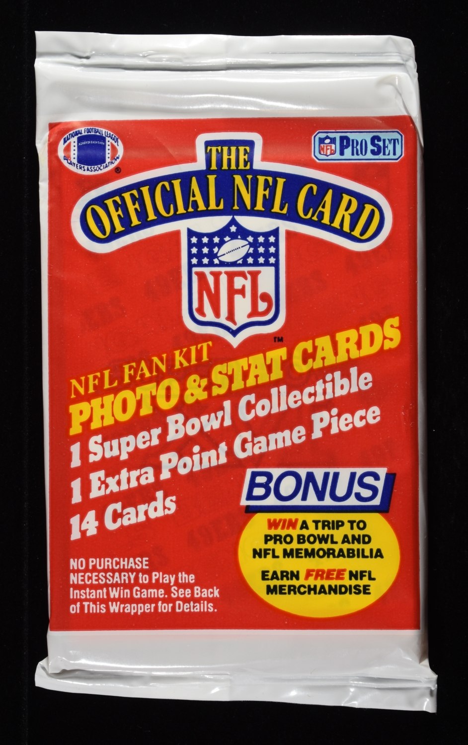 NFL FAN KIT NFL PRO SET FULL BOX
