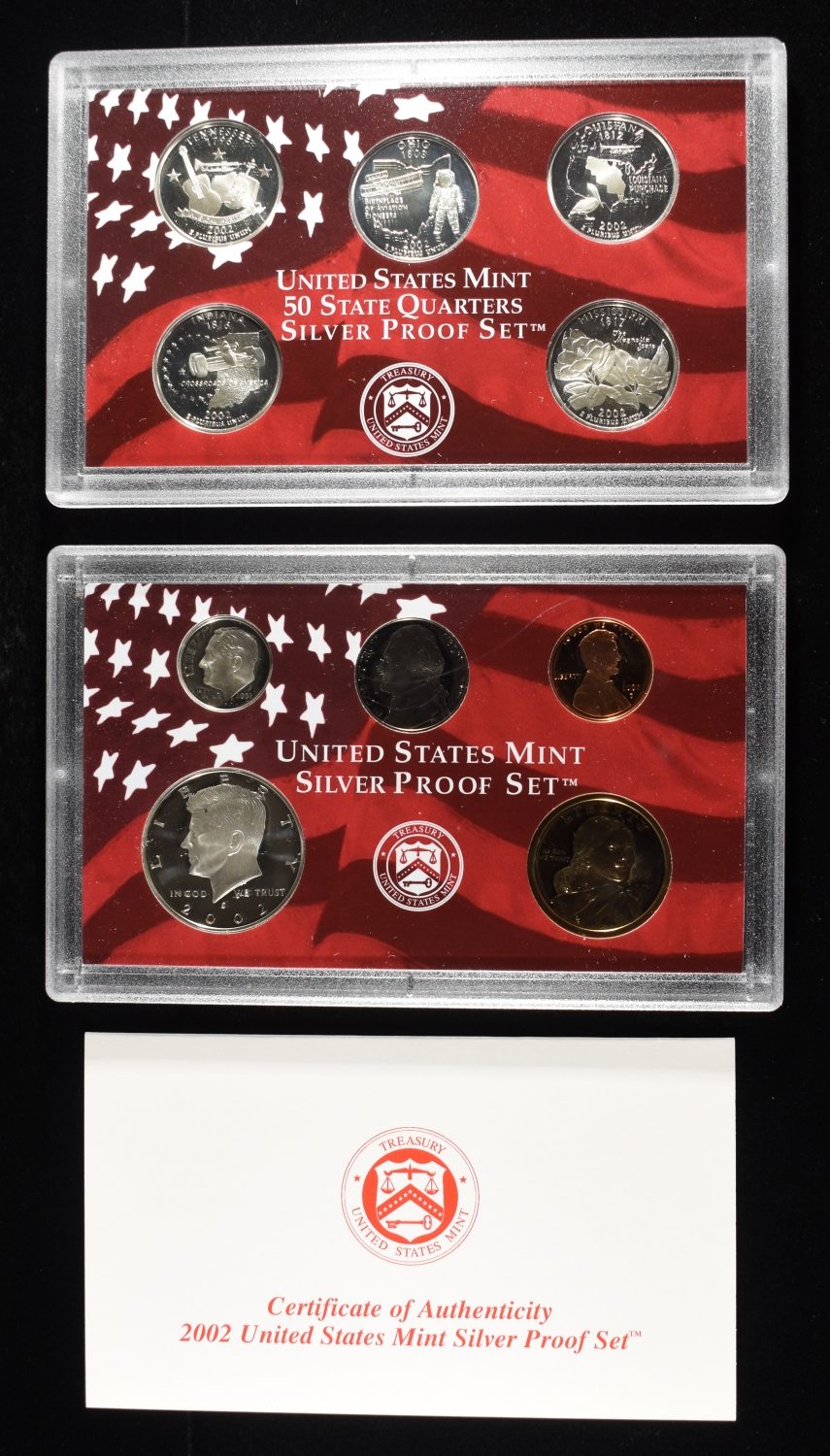 2002 SILVER PROOF SET